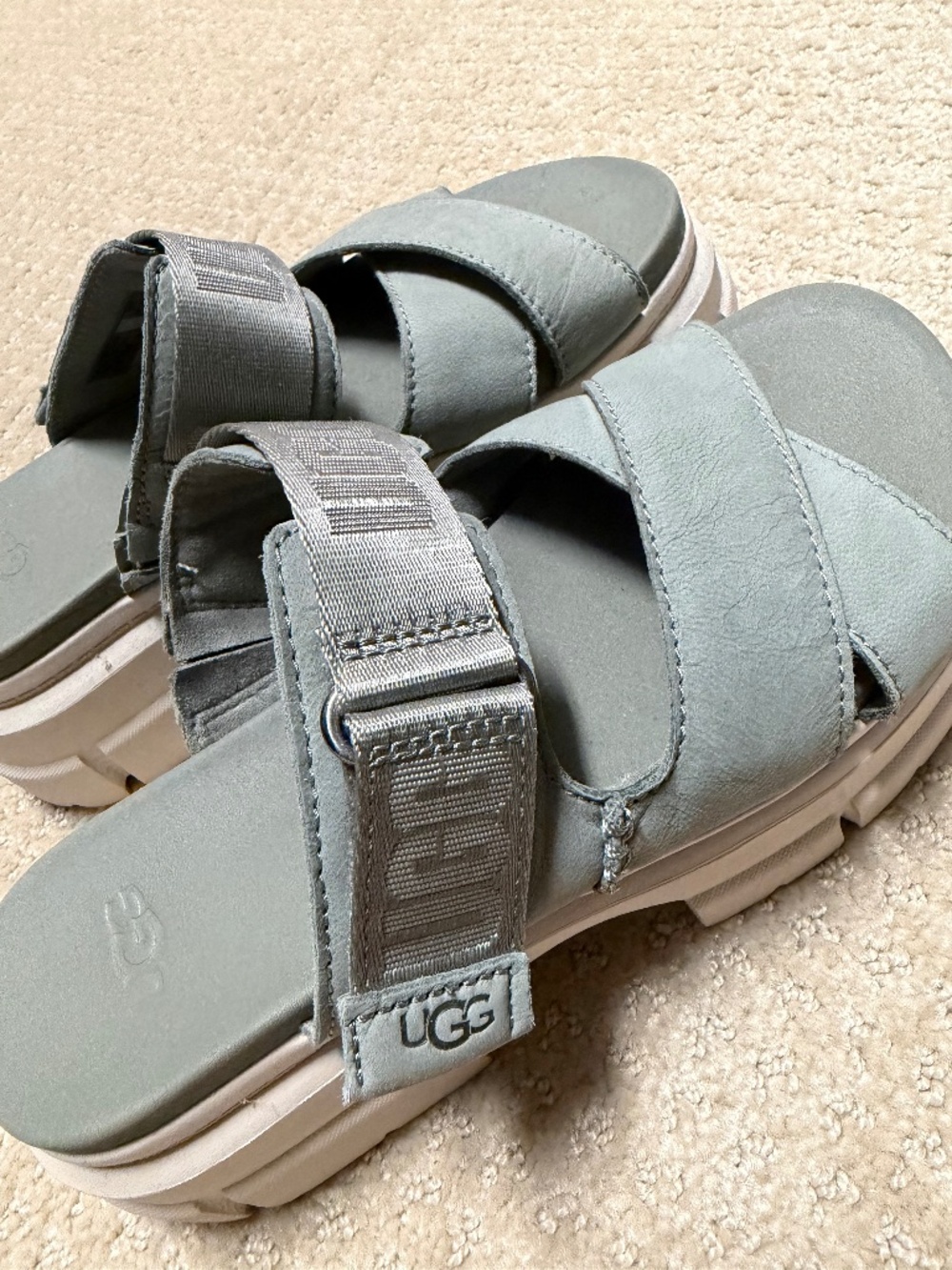 UGG platform sandals